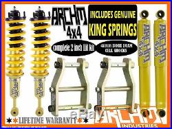 ISUZU DMAX MODELS 2012-ON ARCHM4X4 / COIL SPRING 2INCH 50mm SUSPENSION LIFT KIT