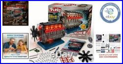 Inline 6 Engine Model Kit 230 STEM Parts for Ages 10+ Build a Working Engine