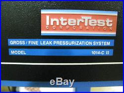 InterTest GROSS/FINE LEAK PRESSURIZATION SYSTEM MODEL 1014C II PARTS