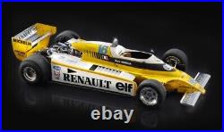 Italeri 4707 112 Renault RE20 Turbo Formula 1 Race Car Plastic Model Kit