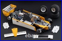 Italeri 4707 112 Renault RE20 Turbo Formula 1 Race Car Plastic Model Kit