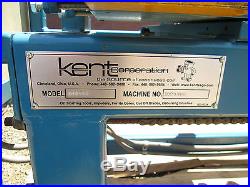 Kent Corp. Burrmaster Model Bm8-40 Deburring Machine For Tube, Parts, Etc