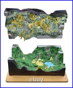 Karst, Caves & Water Action Landform Model, 2 Parts Eisco Labs