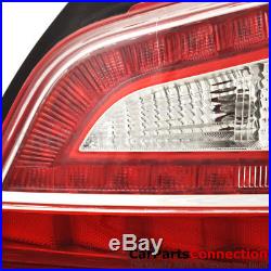 LED Tail Light Lamp ABS Chrome Red JDM For 13-15 Nissan Altima Teana Sedan 14