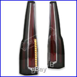 LED Tail Lights Fits Cadillac Escalade 2007-2014 Rear Lamp 2016 Model Assembly