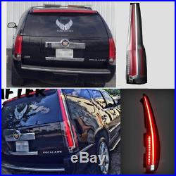 LED Tail Lights For CADILLAC ESCALADE 2007-2014 ESV Red Rear Lamp 2016 Model