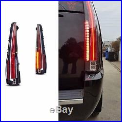 LED Tail Lights For Cadillac Escalade 2007-2014 Rear Lamp 2016 Model ...