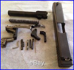 LE marked Glock model 22.40 S&W Slide Upper & Lower Parts Kit gen 3 Poly 80