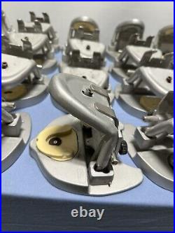 LOT OF 30 frasaco Dental Simulation Mounting Plates Dentaform Modeling Parts