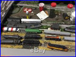 Large Working Model Train Set Complete With Many Spare Parts. 165X112 1980s