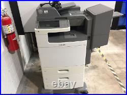Lexmark X792de MFP Floor Model Color Laser All-In-One Printer, FOR PARTS/REPAIR