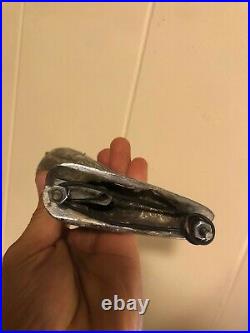 Lighted Vintage Auto Truck Parts Hood Mounting Part
