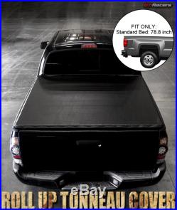 Lock & Roll Soft Tonneau Cover 2007-2014 Silverado/sierra Truck 6.5 78 Cab Bed
