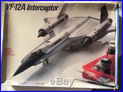 Lockheed YF-12A INTERCEPTOR Vintage Model Kit 1/48 Testors Sealed Parts