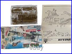 Lot OF 8 Vintage WW2 Plastic Model Plane aircrafts airplane kits Parts #V318