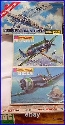 Lot Of 12 Vintage Model Airplanes Opened Not Sealed Some May Have Missing Parts