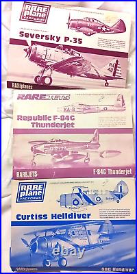 Lot Of 12 Vintage Model Airplanes Opened Not Sealed Some May Have Missing Parts