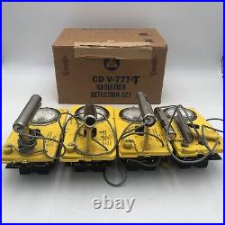 Lot Of 4 CDV-700 MODEL 6B GEIGER COUNTER/RADIATION DETECTORS PARTS PROPS READ A