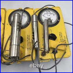 Lot Of 4 CDV-700 MODEL 6B GEIGER COUNTER/RADIATION DETECTORS PARTS PROPS READ A