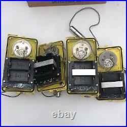 Lot Of 4 CDV-700 MODEL 6B GEIGER COUNTER/RADIATION DETECTORS PARTS PROPS READ A