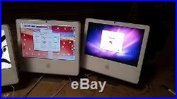 Lot of 30 Apple iMac Computers For parts or repair. Model A1195 17 21