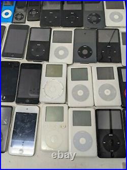 Lot of 70 Apple iPods Vintage & New Models, Untested Huge Variety Parts & Repair