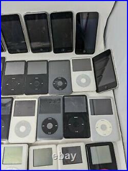 Lot of 70 Apple iPods Vintage & New Models, Untested Huge Variety Parts & Repair