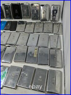 Lot of 70 Apple iPods Vintage & New Models, Untested Huge Variety Parts & Repair