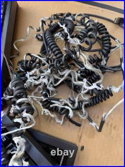 Lot of 9 iKey Rugged Keyboards, mixed models. For parts