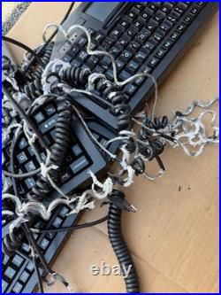 Lot of 9 iKey Rugged Keyboards, mixed models. For parts