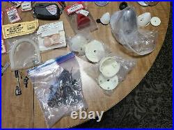 Lot of R/C Model Airplane Parts Spinners Engine Mounts Fuel Tanks hware etc