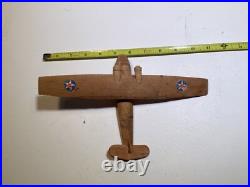 Lot of Wooden WW2 Aircraft Models B-17, B-26, OA-10 Catalina, + B-24 parts