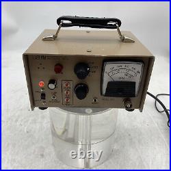 Ludlum Model 177 Benchtop Counter. Powers On. Missing DC Power Cable. For Parts