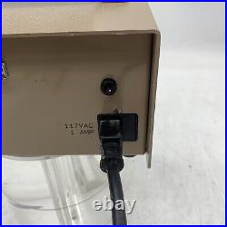 Ludlum Model 177 Benchtop Counter. Powers On. Missing DC Power Cable. For Parts