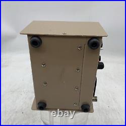 Ludlum Model 177 Benchtop Counter. Powers On. Missing DC Power Cable. For Parts