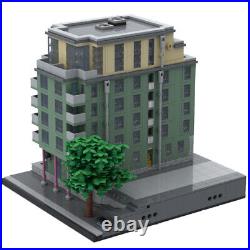 MOC-100703 Apartment House Model with 8 Floors Modular Building 2291 Parts