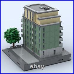 MOC-100703 Apartment House Model with 8 Floors Modular Building 2291 Parts