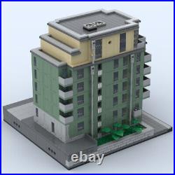 MOC-100703 Apartment House Model with 8 Floors Modular Building 2291 Parts