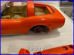 MONOGRAM 1978 CORVETTE 1/8 SCALE MODEL CAR FOR PARTS or RESTORATION