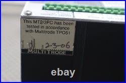 MULTITRODE Model MT2PC-3 Pump Controller (Selling For Parts Not Working)