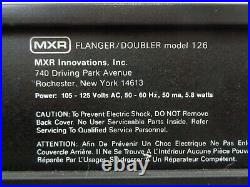 MXR Flanger Doubler Model 126 Blue Face For Parts or Repair