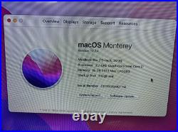 MacBook Pro 2016 Model A1707 i7 Intel 16GB Ram 512 GB SSD Parts / Repair