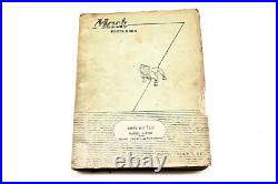 Mack 2227 1954 Model LJSWX END672/673 NHB Parts List Manual