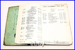 Mack 2626 1958 Model LVX 1608 Parts List Manual