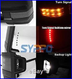 Manual For 99-06 Silverado Sierra Towing Mirrors WithSmoke LED Signal Backup Lamps