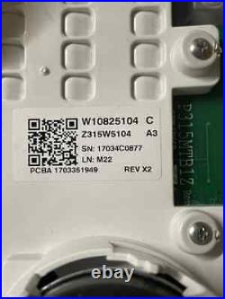 Maytag W10679028 W10825104 W10911040 Washer Control Panel AZ44198 WmV150