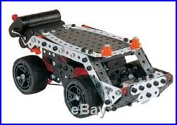 Meccano-Erector Super Construction Set, 25 Models, 640+ Parts New