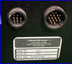 Melles Griot Omnichrome Laser Power Supply Model 100 PARTS ONLY PLEASE READ