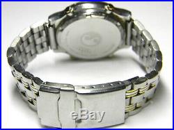 Mens Seiko Moonphase Chronograph Roman Numeral watch model # 7A48-7000 parts