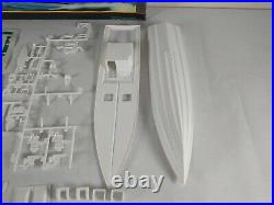 Miami Vice Scarab Offshore Powerboat Monogram Model Kit # 3104 Parts Lot